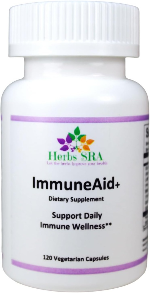ImmuneAid+ - Immune Support Supplement with L-Methionine & Betaine Anhidrus, 120 Veg Caps, Made in USA