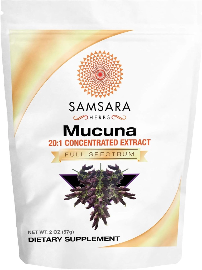 Samsara Herbs Mucuna Pruriens (2oz/57g) - Velvet Beans