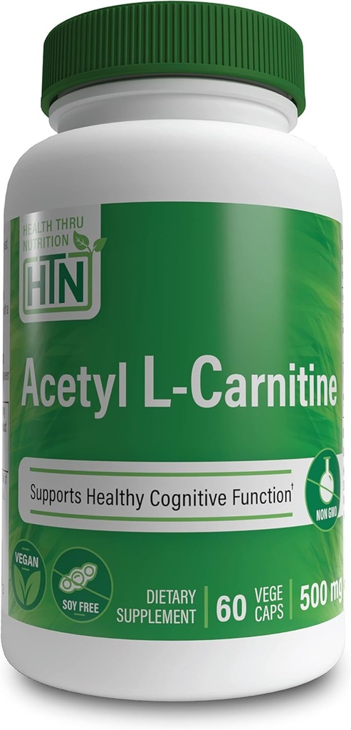 Acetyl L-Carnitine (500 mg, 60 kapsül)