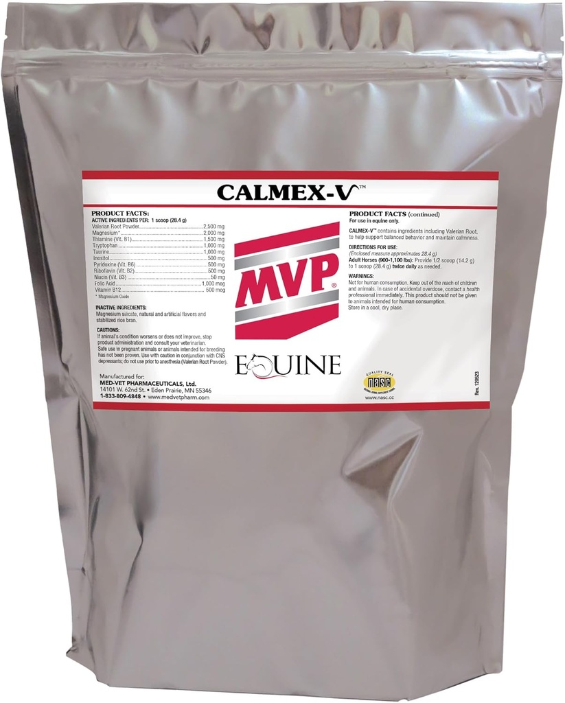 Calmex-V (5 lb) Ηρεμώντας Υποστήριξη για τα Άλογα.