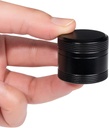 Μεταλλικό κουτί Pocket Purse Μέγεθος - Αδιάβροχο Daily Pill Container, Ενιαία υπόθεση χαπιών αλουμινίου Φορητό συμπαγές Round Medicine διοργανωτής Χάπια για τη φαρμακευτική αγωγή, Fish Oils Βιταμίνες