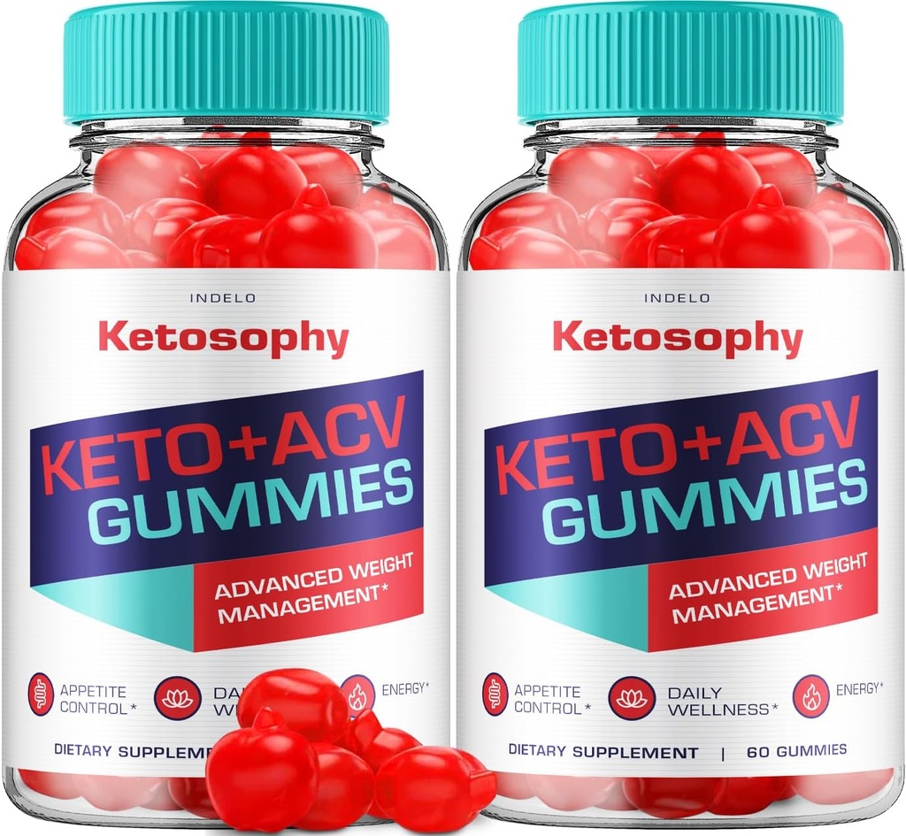 (2 Pack) Keto Sophy Keto ACV Gummies - Gelişmiş Kilo Kayıpları Kefil Vinegar ketSophy ACV Gummies Kilo Yönetimi Diyetsel Tamam Yorumlar Erkekler Kadınlar (120 Gummies)