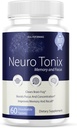 Neurotonix Memory Supplement - Official Formula - Neuro Tonix Memory Tablets for Focus and Memory, Neruotonix Brain Supplement Pills, Neuro Tonix Advanced Formula for Maximum Strength (60 Capsules)