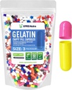 XPRS Nutra Boyutu 3 Boş Kapsüller - 1000 Kont Boş Gelatin Capsules - Pills DIY Capsule - Pure Bovine Pill Gel Caps Fillable Do-It- Yourself Vitamins and Supplements (Multi Color)