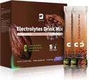 Elektrolyte İçecek Mix için Toz Paketleri | Sugar-Free Electrolytes Packets with Vitamins & Magnezyum Replenish Hydration - 15 Sticks