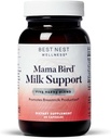 En İyi Nest Wellness Mama Bird Milk Support - Sağlıklı Kadın Süt Akış Desteği Tamam - Fenugreek & Moringa ile Beslenme Desteği - Bebek Için Yardım - 60 Capsules Milk Supply