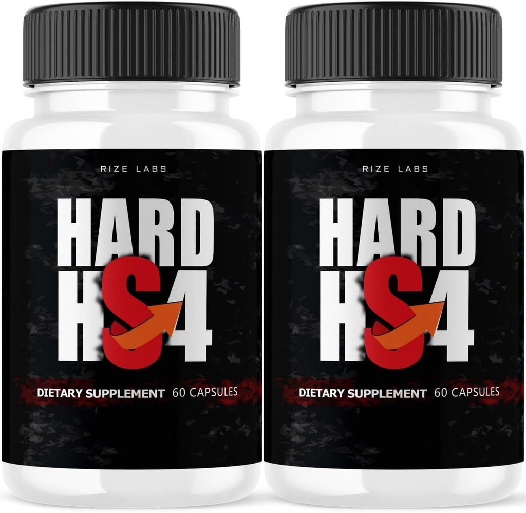 Laboratuarları Hard HS4 Capsules, Hard HS4 for Men's Health, Hard HS4 Ekstra Güçlü Pills, Hard HS4 Erkek Genel Performans için Destek, Hard HS4 Maksimum Formula Yorumlar (120 Capsules) (Pazarlama 2)