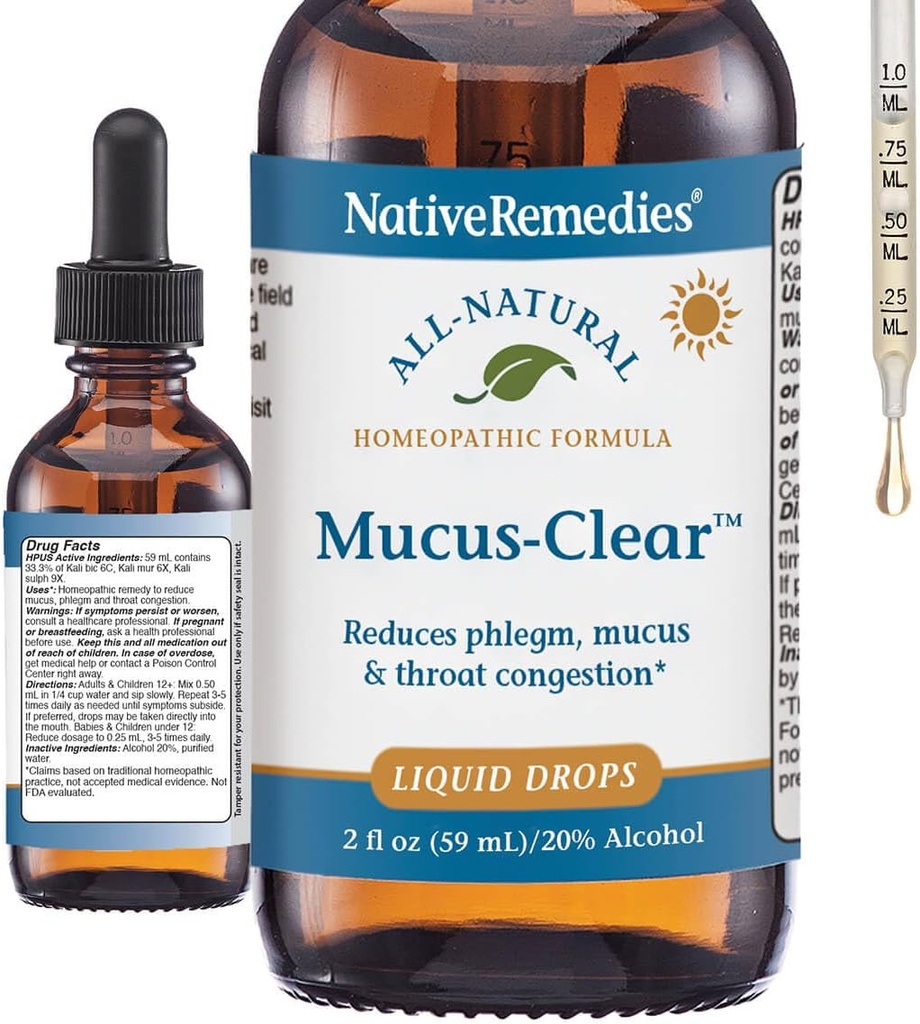 Ιθαγενής θεραπεία Mucus-clear