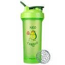 BlenderBottle Just for Fun Classic V2 Shaker Şişe Perfect for Protein Shakes and Pre Workout, 28-Ounce, Avo Cardio