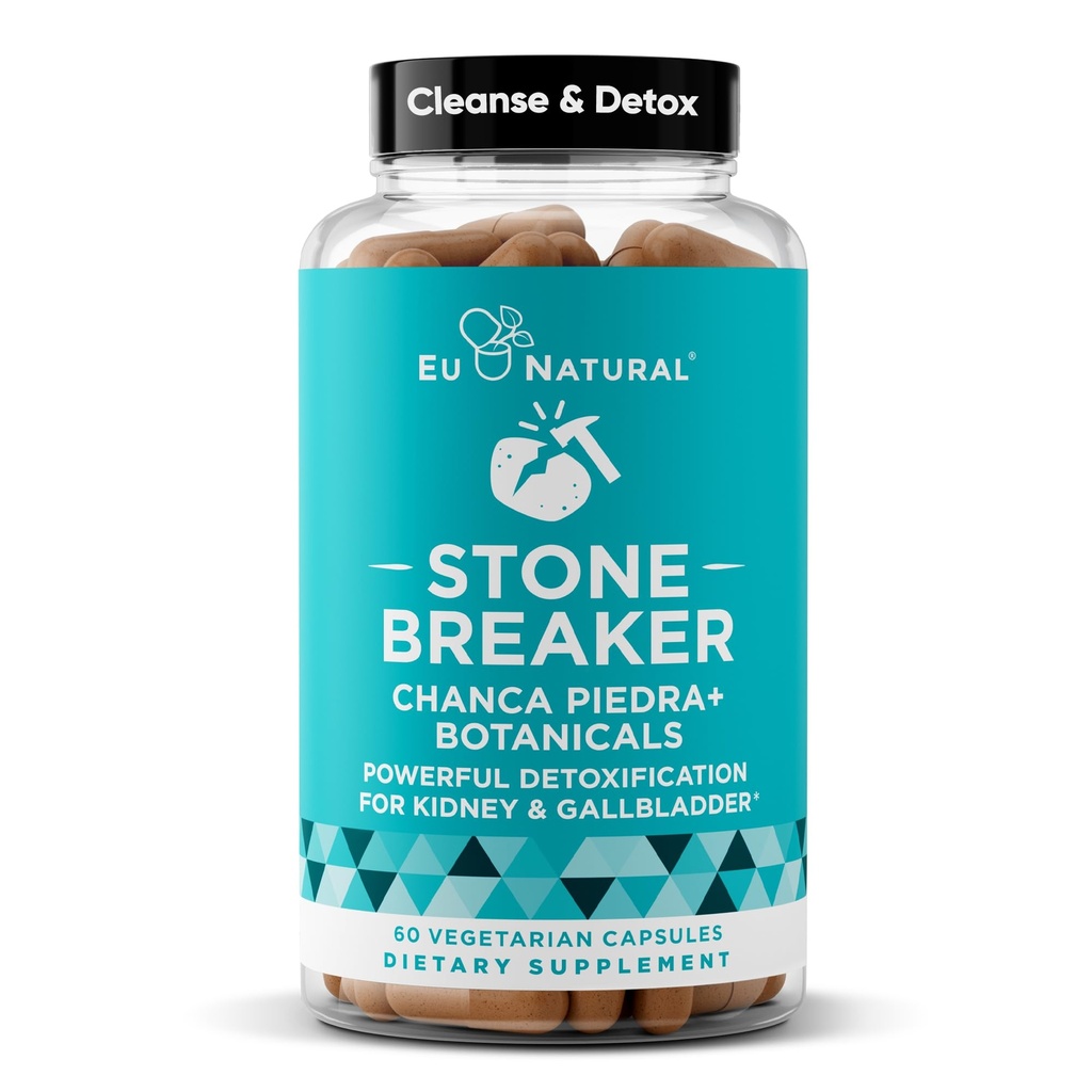 Chanca Piedra Stone Breaker - Celery Seed & Parsley ile Orijinal Taş - Destekler Kidney, Gallbladder & Urinary Tract Flushing to help Flush Impurities - 60 Vegetarian Capsules