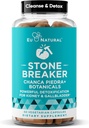 Chanca Piedra Stone Breaker – Natural Dissolver, Kidney Cleanse & Gallbladder Supplement – Urinary Tract, Flush Impurities, Clear System – 60 Vegan Soft Capsules