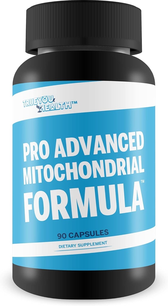 Pro Advanced Mitochondrial Formula - Hücre ve Mitochondria Support Diyetary Supplement - Enerjiyi, Anti-Aging, & Genel Sağlık - Korumalı Hücrelere Yardım - ATP Energy Support - 90 Capsules & Mitochondria Support Diyetary Supplement - Optimal