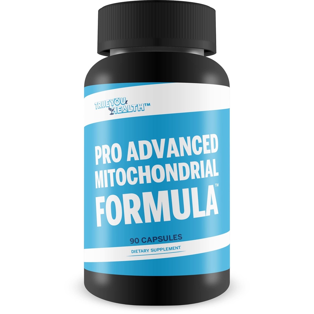 Pro Advanced Mitochondrial Formula - Hücre ve Mitochondria Support Diyetary Supplement - Enerjiyi, Anti-Aging, & Genel Sağlık - Korumalı Hücrelere Yardım - ATP Energy Support - 90 Capsules & Mitochondria Support Diyetary Supplement - Optimal