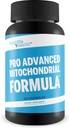 Pro Advanced Mitochondrial Formula - Hücre ve Mitochondria Support Diyetary Supplement - Enerjiyi, Anti-Aging, & Genel Sağlık - Korumalı Hücrelere Yardım - ATP Energy Support - 90 Capsules & Mitochondria Support Diyetary Supplement - Optimal