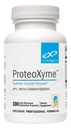 XYMOGEN ProteoXyme - Παγκρεατικά Ένζυμα, Serrapeptase, Rutin, Papain & Bromelain - Σχεδιασμένο για την υποστήριξη της ακεραιότητας του ιστού & Υγιεινή ισορροπία ανοσοποιητικού συστήματος (100 Acid- Resistant Κάψουλες)