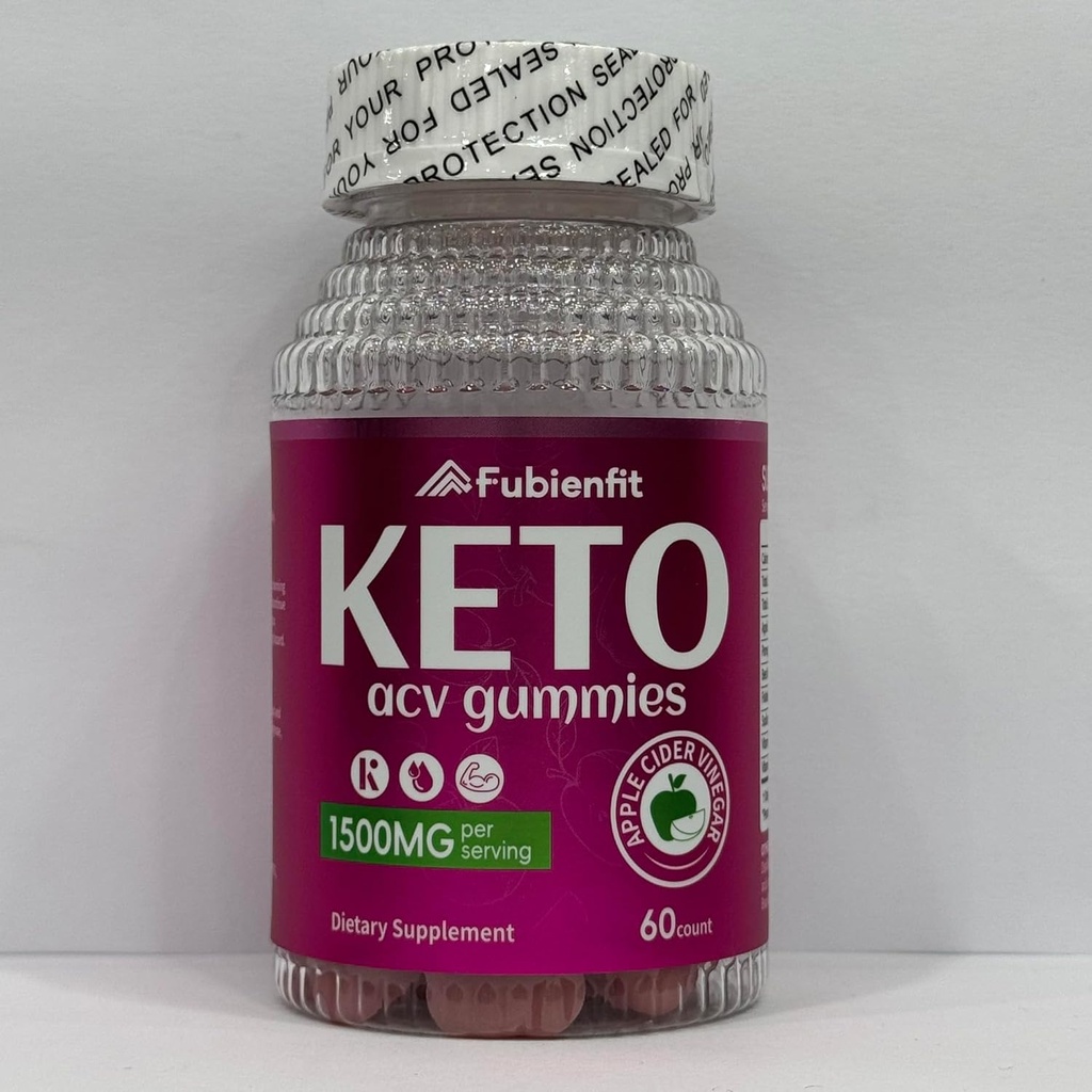 Keto ACV Gummies Formula 1500MG Apple Cider Vinegar Formula Pomegranate Beet Toz Non-GMO 60 Gummies