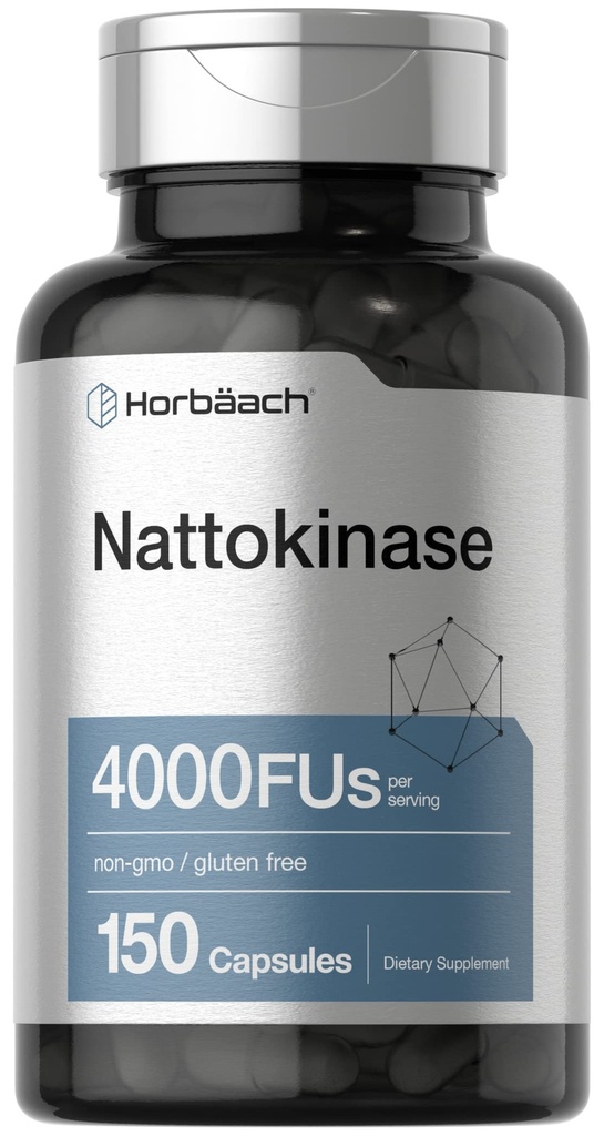 Horbäach Nattokinase συμπλήρωμα 4000 FU 