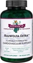 Vitanica Rauwolfia Ekstra - Kalp Sağlığı Tamamı - Kan Baskısı Zaten Sağlıklı Bir Adam İçinde - Magnezyum, CoQ10 & Snakeroot - 180 Vegan Caps