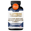 Gade Beslenme Lutein ve Zeaxanthin Supplements | Astaxanthin Göz Vitaminleri Omega 3, Resveratrol, Bilberry, Lycopene, Quercetin, Ginkgo Biloba, Vitamin D ve More Eye Cares ve Mineraller