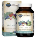 Life Organics Whole Food Multivitamin for Men 40+, 60 Tablet, Vegan Mens Multi for Health, Well-Being Certified Organic Whole Food Vitamins, Minerals for Men Over 40, Mens Vitaminleri