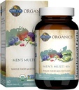 Life Organics Whole Food Multivitamin for Men 40+, 60 Tablet, Vegan Mens Multi for Health, Well-Being Certified Organic Whole Food Vitamins, Minerals for Men Over 40, Mens Vitaminleri