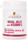 ANA MARIA LAJUSTICIA - Royal Jelly με βιταμίνη C - 60 κάψουλες Γαλακτοκομικά και Χωρίς Γλουτένη. Τέλειο για την προώθηση της αγγειώδους υγείας.