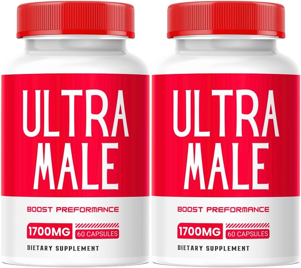 (Pack-2)(120 Capsules) Ultra Male Pills | Ultra Male Supplement Advanced Formula | Ultra Male Capsules | Ultra Male Capsules Advanced Formula