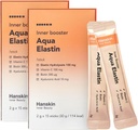 Hanskin Aqua Elastin Hyaluronic Acid Toz Packets for Hair, Skin, Wrinkles & Nails | Biotin, C, Hyaluronik Asit | Sağlıklı Cilt için Beslenme Supplement, 2g x 30 Bireysel