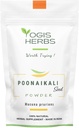 YOGIS HERBS Poonaikali Tohum Toz (Kapikacchu/Velvet Bean/Mucuna pruriens) - Vitality ve Cognitive Support için Doğal Destek. (0.5 Lb)