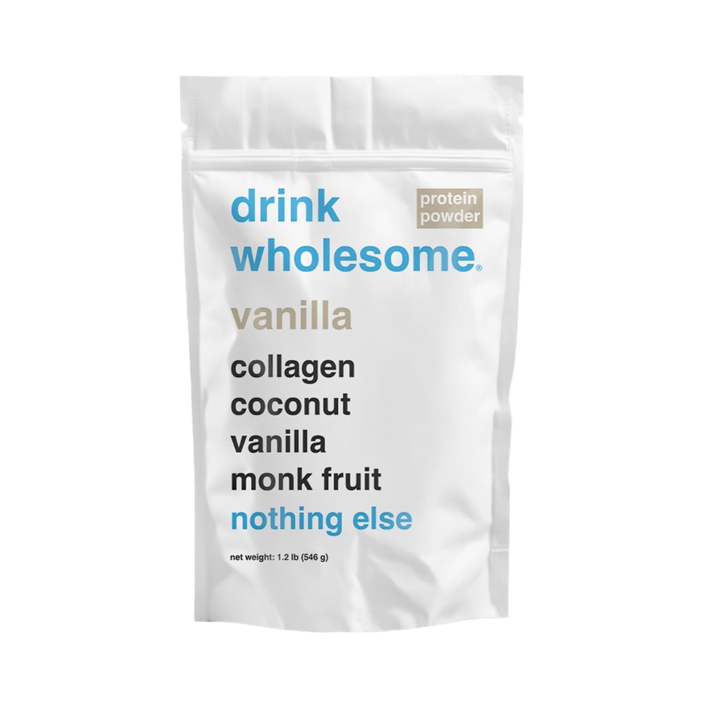 Allsome Vanilla Collagen protein Tozu | Hassas Stomachs | Gut Friendly | Add & Dairy Free | No Yapay Sweeteners | No Bloating, Farts or Gas | No Constipation or Diarrhea