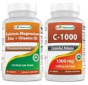 En İyi Doğallar Cal Mag Çinko D3 & Vitamin C 1000 mg