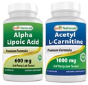 En İyi Doğallar Alpha Lipoic Acid 600 mg & Acetyl L-Carnitine 1000 mg
