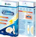 Medtecs Hydrocolloid Gel Bandage, Ellipse 20ct + Strip 10ct, Long-Lasting,Waterproof Render for First Aid, Advanced Cushion for Flic & Yara Bakımı,2X Hızlı Hees & Toes