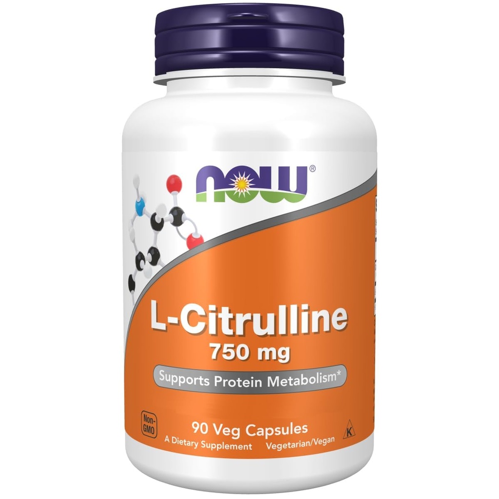 Now Foods L-Citrulline, 90 Count