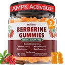 2 Pack - Χωρίς ζάχαρη βερβερίνες 1500mg, Βιολογικό συμπλήρωμα βερβερίνης w/Ceylon κανέλα, χρώμιο, κουρκουμάς, γαϊδουράγκαθο γάλακτος για μεταβολισμό, βερβερίνη HCl από ινδικό εκχύλισμα βατόμουρου, Vegan