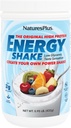 NaturesPlus Energy Shake - 0.95 lb - 16 Bitki bazlı proteinler Odada - Contains Digestion- Supporting Enzymes - Ek Olmayan Şeker - Gluten Free - 16 Hizmetler