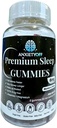 KaygıOff Premium Sleep Gummies, Blueberry Flavor, Vegan, Sugar-Free, 60 Gummies