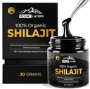 Pure Shilajit Resin with Fulvic Acid - Shilajit Ιμαλαΐων για άνδρες και γυναίκες με 85+ ορυκτά ίχνη - Υποστηρίζει Μεταβολισμός - Υγεία των οστών και ανοσοποιητικό σύστημα - 500mg - 60 Υπηρεσίες - 30g Jar