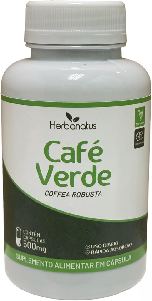 Cafe Verde 500mg - 120cps (Πράσινος καφές)