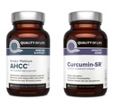 Ποιότητα ζωής Kinoko Platinum AHCC Mushroom Extract and Microactive Curcumin SR - Immune Bundle