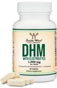 DHM1000 Dihidrricetin (DHM) Tabletler - Piyasadaki En Güçlü DHM Supplement - 1.000 mg Kont (30) Çift Wood tarafından elde edilen ve Canlı Destek ile Geliştirilen
