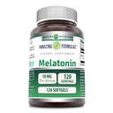 Şaşırtıcı Beslenme Melatonin 10 mg Softgels Supplement | Non-GMO | Gluten Free | Made in USA (120 Count)