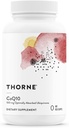 THORNE - CoQ10-100 mg Optimally Absorbed Ubiquinone Supplement - Support Heart Health, Brain Function, Cellular Energy Production & Health Aging* - Gluten-Free, Dairy-Free - 60 Servisler