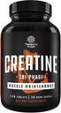 Natures Craft High Strength Tri Phase Creatine Tablets for Women & Men - Formula Blend of Creatine Monohydrate, 300mg HCL & Pyruvate Supplement - Mus Mass Gain & Recovery Supplement - 120 Tablets