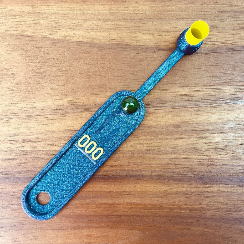 Single Capsule Scoop - Boyut 000 - Zayıf Pill Capsules Filler için Bir Takım (Filling Tool for Boş Pill Capsules Filler, Capsules Boyutu # 000 00 0 1 2 3 4 5 (000 Capsule Boyut)