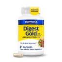 Enzymedica Digest Gold + ATPro, Μέγιστης Δύναμης Ένζυμο Formula, Αποτρέπει την Ανέλκυση και Αέριο, 14 Βασικά Ένζυμα Συμπεριλαμβάνονται Αμυλάση, Πρωτάση, Λιπάση και Λακτάση, 21 Κάψουλες (FFP)