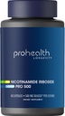 ProHealth Nicotinamid Riboside Pro 500. Patented NR Niagen 500 mg Plus 250 mg TMG. NAD+ Supplement Boosts NAD+. NR Supplement Proven in 300 Studies. 30 Hizmet