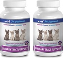 Kediler için Urinary Tract Supplements - Urinary Tract Desteği - Kediler için - Doğal Formula - CHEWABLE - kedi Marshms - 2 Şişe (180 Chews)