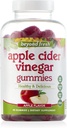 Fresh Apple Cider Vinegar Gummies, Supports Digestion, Keep Water Balance, Debloat, Rich in Energy Boosting Vitamin B12 ve B9 (Folic Acid), Vegan, Dairy Free, Gluten Free, 90 Count, Multi