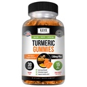 Kaya Naturals Turmeric Supplements Gummies - Pure Nature Turmeric Curcumin -Turmeric Ginger Gummies - 30